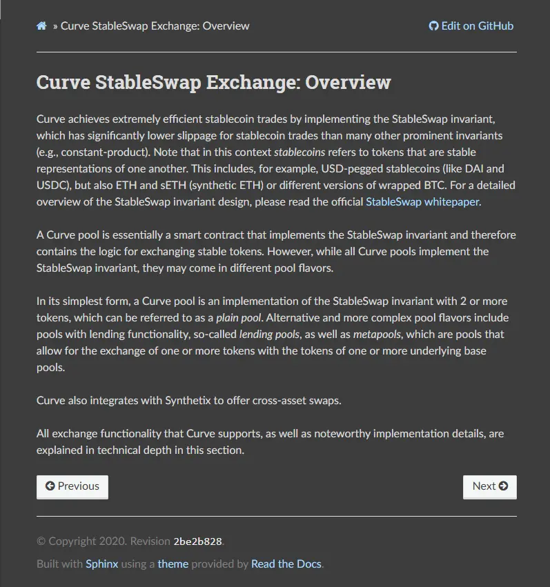 StableSwap Hub in